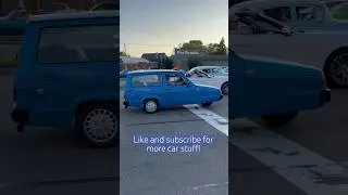 You don&rsquo;t see a Reliant Robin right side up often! #rarecars #cars #slow #threewheeler #weird #rare