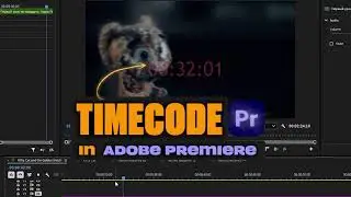Как сделать Таймкод (Timecode) в Adobe Premiere Pro