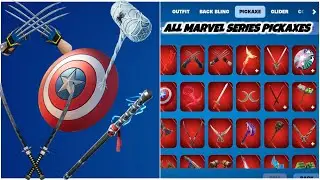 Every Marvel Series Pickaxes in Fortnite 2024
