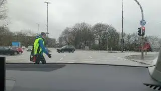 Turning right and left at various junctions