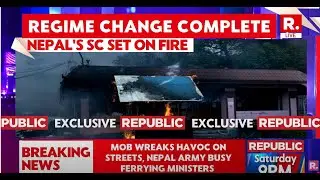 Nepal Protests BREAKING LIVE: Nepal's Supreme Court Set On Fire By Rioters