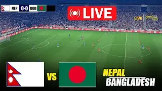 🔴LIVE : NEPAL vs BANGLADESH | National Friendly eFootball PES 21 Simulation Gameplay