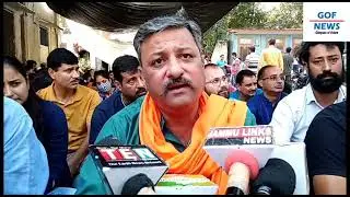 Team Jammu came in support of All Migrant Displaced Employees Assocation Kashmir