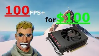 Great Budget GPU for Fortnite 2022 | AMD RX 460