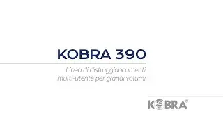 Kobra 390 | Distruggidocumenti professionali per grandi volumi