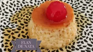 FLAN DE HUEVO CON NATA Y LECHE (receta Thermomix)