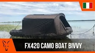 ***Carp Fishing TV Italia*** FX420 Camo Boat Bivvy