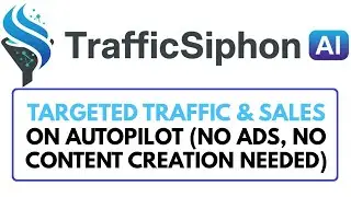 TrafficSiphon AI Review Demo Webinar Replay Bonus - Free Traffic & Sales AI Agent Tool