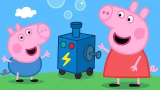Peppa Pig and the Mysterious Bubble-Making Robot Toy: What Happens Next? 🔥🤖 | Peppa Pig Animation