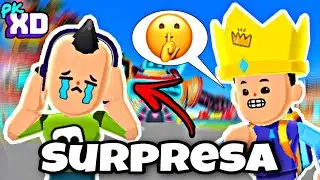 PK XD O AMIGO DA ONÇA CHOROU COM A SURPRESA QUE EU APRONTEI PRA ELE NO PK XD PETER TOYS