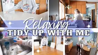 *NEW* RELAXING TIDY UP WITH ME 2022 // SAHM DAILY CLEANING ROUTINE // CLEAN WITH ME 2022