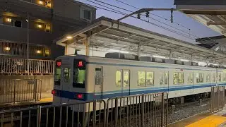 逆井駅入線する、17時00分発252A普通柏行き 8000系8171F高音MG #東武アーバンパークライン #逆井駅 