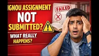 IGNOU Assignment  2026 Not Submitted? Here&rsquo;s What Really Happens! ⚠️ #ignou