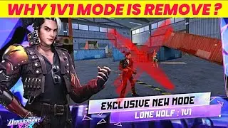 Why 1V1 Mode Is Remove From Free Fire ? Why 1 vs 1 Mode Is Not Show In Free Fire Full Details 🔥🔥🔥