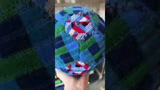 A Ball Created From Recycled London Underground Seats (For Francis Bourgeois)