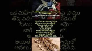 నాగిన్&zwnj;గా మారిందా?&rsquo; అనుకున్న కుటుంబం&hellip; పోలీసుల ట్విస్ట్#viralnews #trendingnow