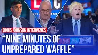 Boris Johnson makes surprise return in bid to stop 'Starmergeddon' | LBC