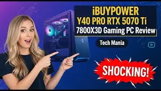iBUYPOWER Y40 PRO Review 🎮 | Ryzen 7 7800X3D + RTX 5060 Ti | New Year 2026 Gaming PC Deal