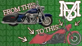 Pitstop Boys Bagger Build Pt. 1 - Initial Teardown