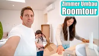 Neue Zimmer Verteilung im Haus 😍 Rommtour! Neuer Arbeitsplatz & Sport Routine | Mamiseelen