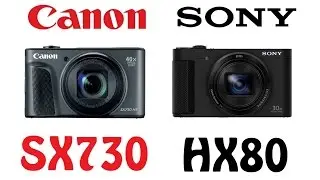 Canon PowerShot SX730 vs Sony Cyber-shot DSC-HX80