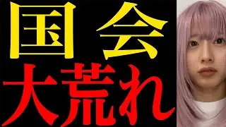 【衝撃】国会が荒れてます！