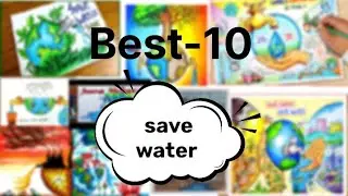 Save Water Drawings| SaveWater poster making ideas| loka jaladhinam postermalayalam 2023