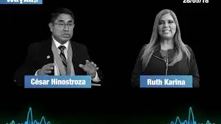 El audio de Ruth Karina y el exjuez César Hinostroza