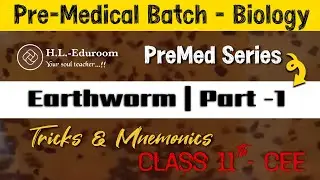 Earthworm (pheretima posthuma) Lec 1 for basic to all for class 11 and CEE both in detailed