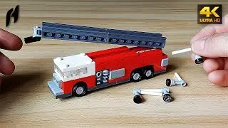 How to Build 100' Tower Truck (MOC - 4K)