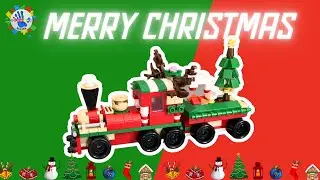 Christmas is Here Building Christmas Train With MINI BLOCKS #1
