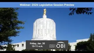 2026 Oregon Legislative Session Preview