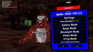 Spider Client V20 Showcase (My Menu) | FULLY UND | OP | Target Mods | Bubble Mods | Bug Spam |