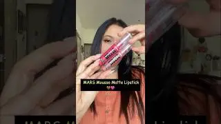 MARS Mousse Matte Lipstick🤎show stopper & winner women🌸 #shorts #marslipstick #marsmousselipstick