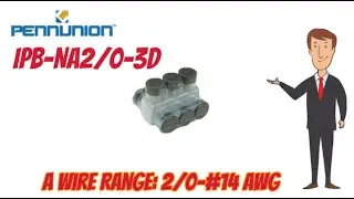 Penn-Union IPB-NA2/0-3D Insulated Tap
