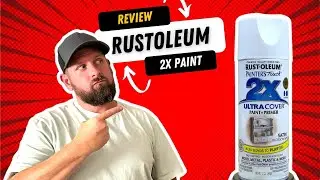 Обзор аэрозольной краски Painters Touch от Rustoleum 2x #rustoleum #spraypaint #2x