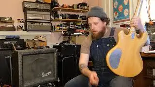 prepping for a backline date - Supro 1419 / Kay Vanguard 704 play test