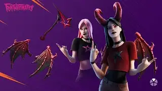 Fortnite *NEW* HAZE Skin In Game Showcase with NEW Storm Sail Glider
