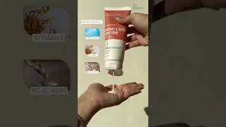 Dermatologist approved solution for even tone skin #shorts #facewash