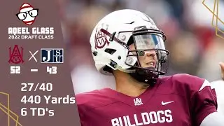 Aqeel Glass (Alabama A&M QB) vs Jackson State (2020)