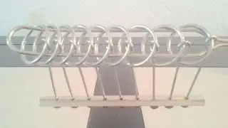 RETO 1. (!!Solución de alambrije de 9 argollas!!)