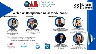 Webinar: Compliance no setor da sa&uacute;de
