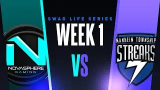 Swag Life Series - 2022 Winter Split - Week 1 - Novasphere Gaming vs Blue Streaks