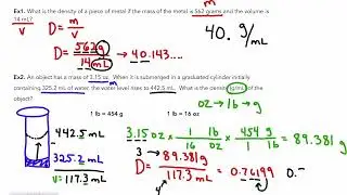 Notes 1.6- Density