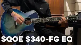 Demo &Acirc;m Thanh Đ&agrave;n Guitar Acoustic Sqoe S340-FG EQ
