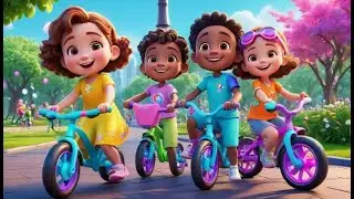 Ride Your Bike Around the Park | Fun Outdoor Song for Kids | Nursery Rhymes and Kids Songs