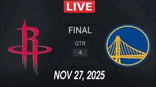 NBA LIVE! Golden State Warriors vs Houston Rockets | November 27, 2025 NBA Regular Season LIVE