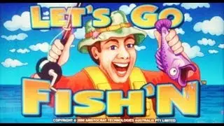 Aristocrat - Let's Go Fishing Slot Bonus