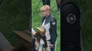 Guy Gardner and Hawkgirl first look! #dcu #shorts