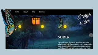 Unique Animated Image Slider Tutorial | HTML, CSS, JavaScript | Responsive Design"